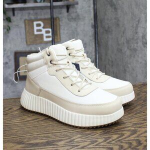 Universal Thread Womens Shyla Platform Hiker Boots 91308329 Cream Off White 10M